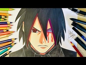 HOW TO DRAW SASUKE / HOW TO DRAW SASUKE Rinne Sharingan