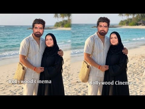 Kanika Sharma First Time honeymoon with her husband Saqib Saifi after Marriage