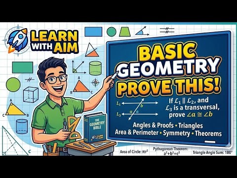Geometry Complete Basic Information | Geometry Basics for Beginners | Learn With Aim