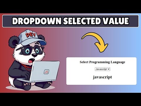 How to Get Selected Value from Dropdown in Javascript