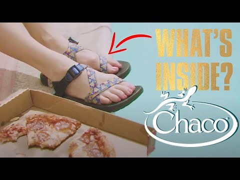 The Most Hated Sandals - Chacos with Pizza Straps 🍕🍕🍕