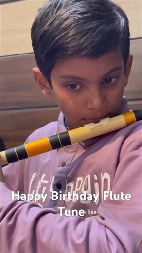 Happy Birthday on Flute 🎂🎶 | Sweet Music Short | Daksh Tunes