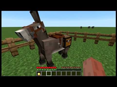 Ослы в Майнкрафт
