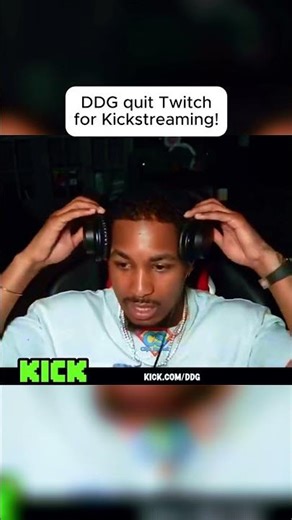 DDG QUIT TWITCH FOR KICKSTREAMING! #ddg #twitch #kickstreaming