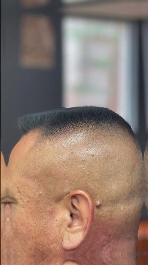 Horseshoe flattop #barber #haircut #fade #faded