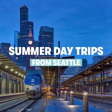 3.9K views · 252 reactions | To our friends in the Pacific Northwest, this one's for you! Here are four destinations we recommend for a last-minute summer day trip from Seattle via train. | Amtrak | Facebook