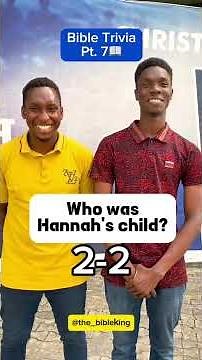 Bible Trivia Quiz Pt. 7 📖