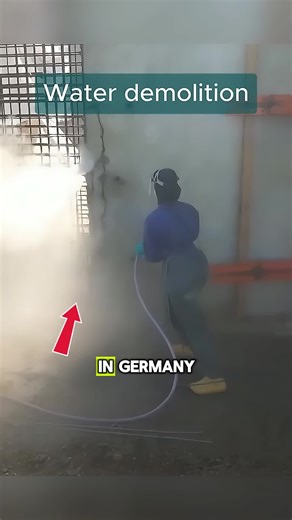Water demolition #demolition #inovix #germany #construction | Engineer888