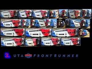 Bombardier Bi-Level Cab Cars Ranked Worst to Best by Railroad in my Opinion