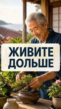 Икигай. Японский секрет долголетия. #смыслжизни