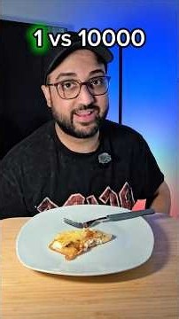 1 vs 10,000 Whisked Eggs