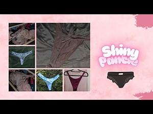 Don't you love shiny lingerie