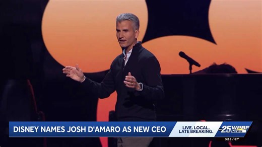 Disney parks chief Josh D’Amaro will take over for Bob Iger as CEO