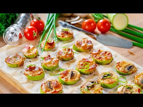 How to cook delicious zucchini snacks in 5 minutes. The recipe is here!