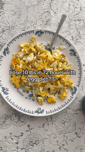 72 Hour Egg Diet Challenge.