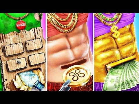 Rico vs Pobre vs Giga Rico