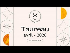 Taurus Horoscope ♉️ April 2026 🪺 by Christine Haas
