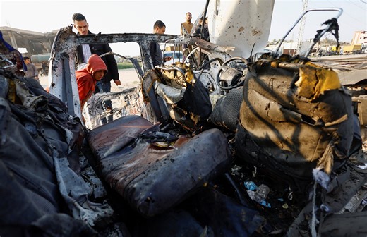 Israel steps up attacks on Gaza police as Hamas tightens grip