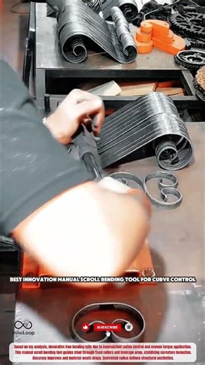 Best Innovation Manual Scroll Bending Tool for Curve Control