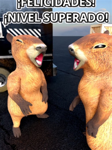 TU PROXIMO OPONENTE ERES TU (Recreación del meme de Spiderman señalándose pero con capibaras xd. ¿Quién gana tu o tu mismo? Nivel superado. #humor #animacion #noIA #blender