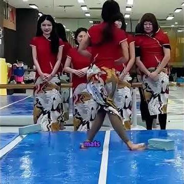 The Model Training That Just Won’t Stop Falling! #funny