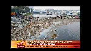 26K views · 542 reactions | Hinakot ng mga tauhan ng MMDA ang naipong basura sa Manila Bay sa bahagi ng Manila Yacht Club. Malayo umano ang sitwasyon dito kumpara sa kabilang dulo kung saan itinambak ng DENR ang artificial white sand. #HeadlinePilipinas | ABS-CBN News | Facebook