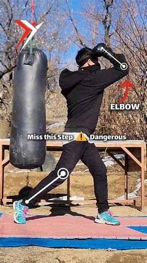 Block & Elbow Technique Tutorial 🚫 Brutal Close-Range Power