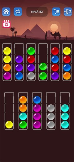 Ball sort puzzle level 82 #ballsortpuzzle