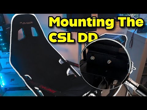 Best Way To Mount The Fanatec CSL DD To The Playseat Challenge | NYT Racing