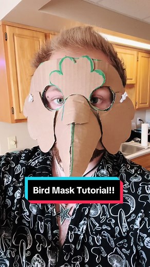Create Your Own Bird Mask: Fun Cardboard Tutorial