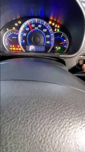 Suzuki Wagon R MH34S Engine Start Idling Stop Off Lamp Flashing