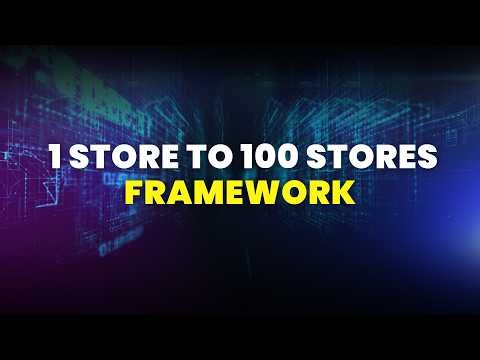 How to Scale from 1 Store to 50 Stores | Visibility, Clarity & Control Framework