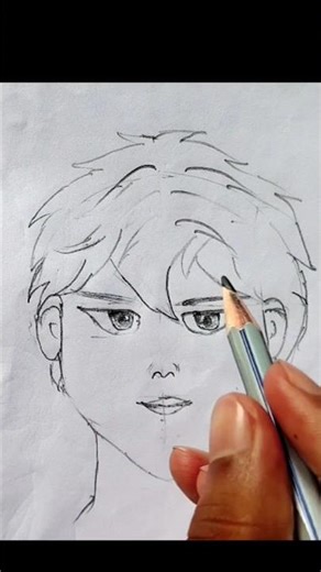 how to draw anime character #anime #character #drawing