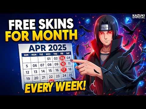 FREE SKINS EVERYWHERE! NARUTO PART 2 - MINATO, ITACHI, GAMAKICHI & MORE | FREE VALIR SKIN