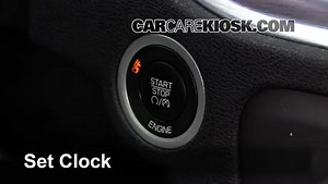 How to Set the Clock / Change Time on a 2015 Dodge Charger SE 3.6L V6 FlexFuel