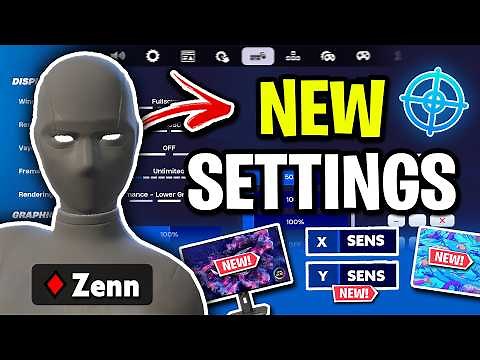 Zenn UPDATED His Fortnite Settings! (He Changed Everything)