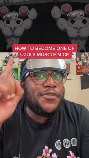 How to become one of Tengen Uzui’s muscle mice #demonslayer #kimetsunoyaiba #tengenuzui #anime