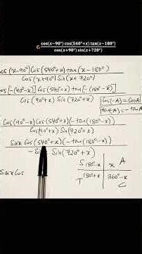 How to simplify trigonometric expressions| Reduction formulae| Co-ratios| Grade 12 maths