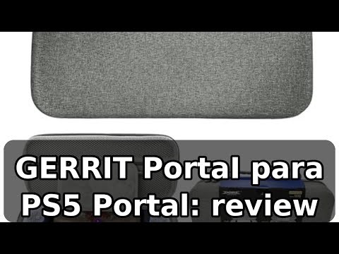 Review completa de la funda GERRIT PortaI para PS5 Portal: protección y organización