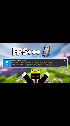 The Best FPS BOOST Mod For MCPE 1.26+ (NO LAG + Smooth Gameplay) | Gemini Ultra BOOST