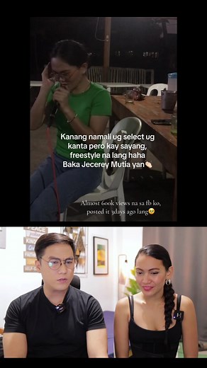 2.8M views · 10K reactions | This is ingenious! No one would know it’s actually a different song playing in the karaoke machine. Ang lupet mo @kring² !!! CTTO: @RoseCindayyyShoppe Reaction with @Jean Adirolf | Nephi Axe | Facebook