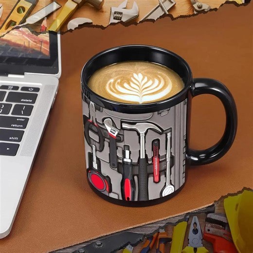 Toolbox Illusion Mug, Realistic Tool Coffee Mug, Funny Mechanic Mug, Tool Lover Gift for Handyman Dad, 11oz 15oz - Etsy