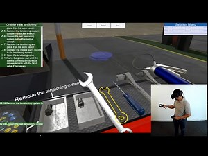 Maintenance Trainer - VR Training (5DT - Fifth Dimension Technologies)