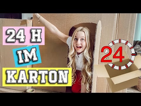 24 STUNDEN IM KARTON ÜBERLEBEN MaVie Noelle
