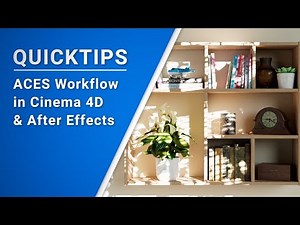 C4D Quicktips: ACES workflow