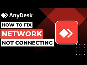 How To Fix Anydesk Not Connecting To Network !