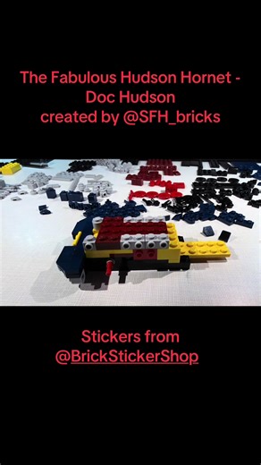 The Fabulous Hudson Hornet - Doc Hudson in LEGO Style