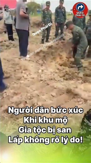 Bac Ninh: Cemetery distorted, residents break down in tears searching for loved ones' graves!