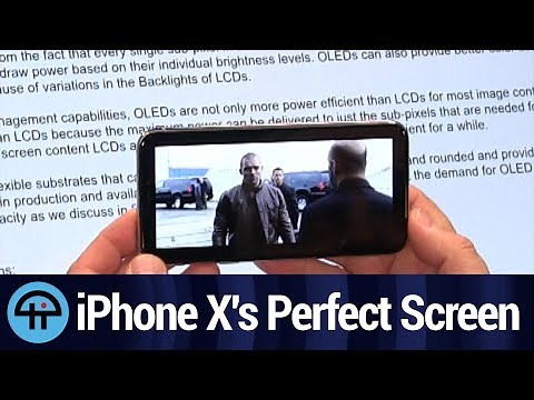 DisplayMate Rates the iPhone X Screen A+