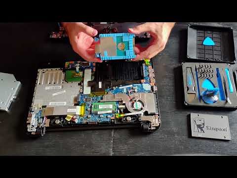 Toshiba Satellite C50 - Installing a brand new SSD SATA3 drive